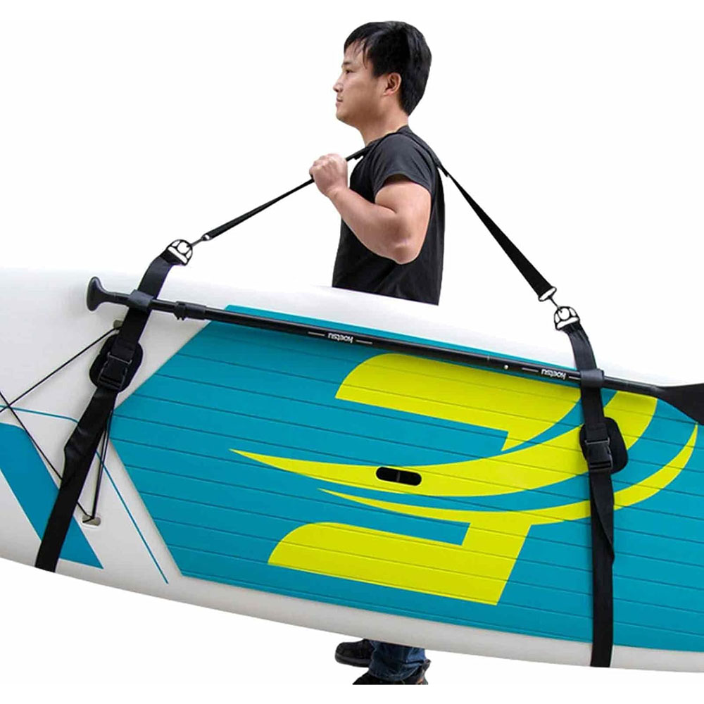 Stand Up Paddle Leash - 調節可能なサーフィンパドルボードストラップ、ショルダーキャリングスリング、スタンドアップ、サーフィンボードキャリア