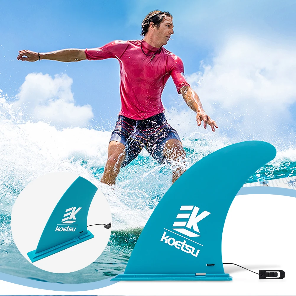 スライドインサーフボードフィン 取り外し可能なサーフプレート - Stand Up Paddle Leash のレビューと価格