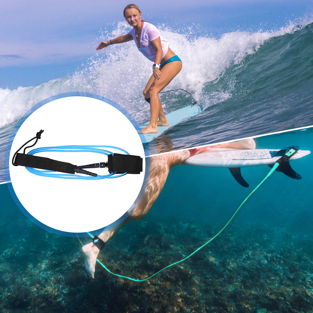 ストレートサーフボードリーシュ超強力ウェビングサーフレッグロ - Stand Up Paddle Leash のレビューと価格