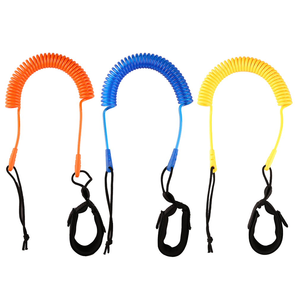 パドルボーディングサーフィン用コイルリーシュキット、スタンド - Stand Up Paddle Leash のレビューと価格