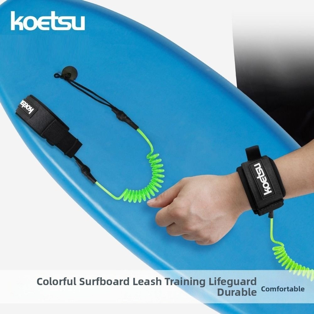 新しい伸縮性のあるコイル状ボディーボーディングリーシュ 12 - Stand Up Paddle Leash のレビューと価格
